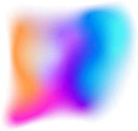 Gradient Blur Orange Purple Blue Green